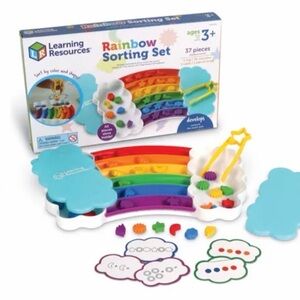 Learning Resources Rainbow Sorting Set